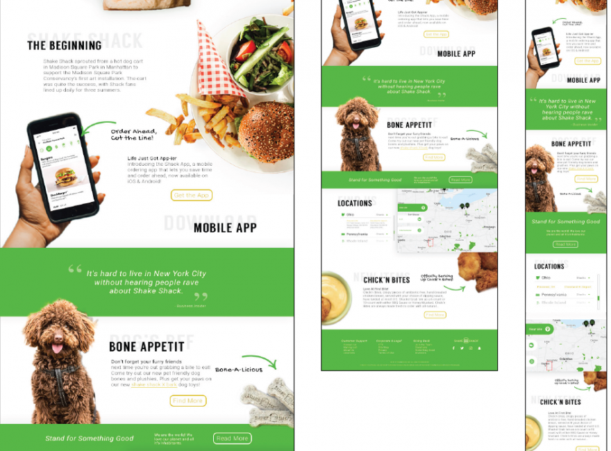 Shake Shack Responsive