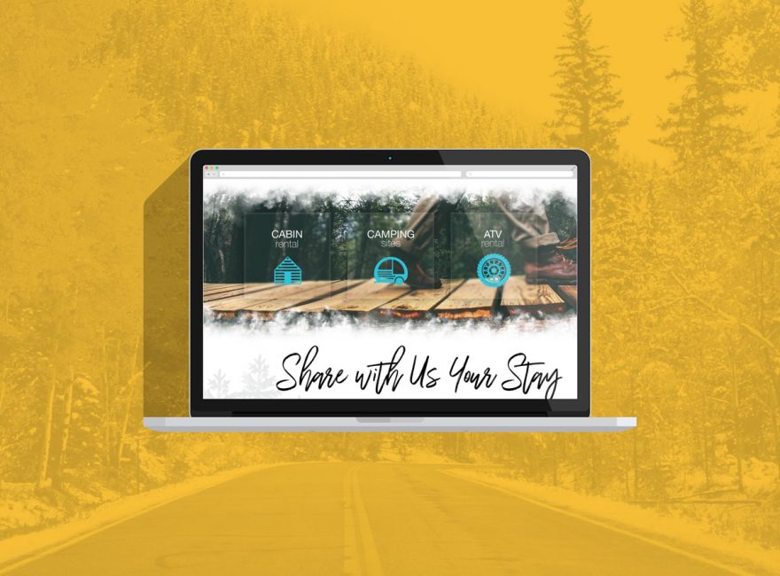 Taylor Park Rebranding Desktop Mockup